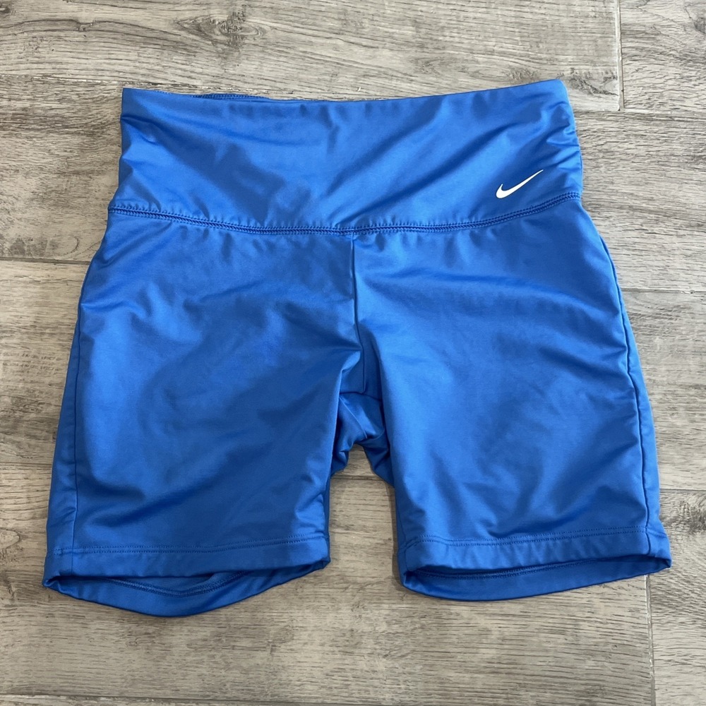 Nike Performance Kick Swim Bike Shorts 6" Inseam NESSB211-442 Women Sz M